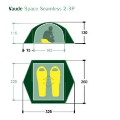 VAUDE SPACE SEAMLESS 2-3P - Kuppelzelt -Globetrotter Verkäufe 5637736449 dvmemuc space seamless 23p vaude 24