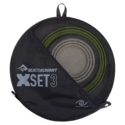 Sea To Summit X-SET: 3-PCE (X-MUG,X BOWL, X PLATE & STORAGE POUCH) - Campinggeschirr -Globetrotter Verkäufe 5638028098 i xset 3pce xmugx bowl x plate storage pouch sea to summit 24