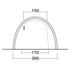 Outwell STARHILL 4A - Familienzelt -Globetrotter Verkäufe 5638031667 p starhill 4a outwell 24
