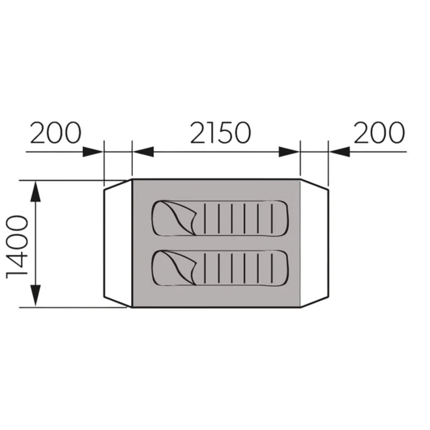 Dometic PICO FTC 2X2 TC - Kuppelzelt 2 Dometic PICO FTC 2X2 TC - Kuppelzelt – Bild 2