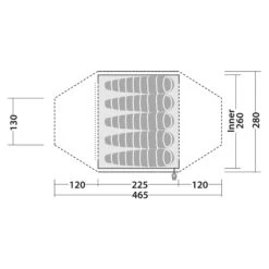 Robens COBRA STONE 5 - Familienzelt -Globetrotter Verkäufe 5638037124 k cobra stone 5 robens 24