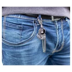 KEYRING PATENT CHAIN - Schlüsselanhänger -Globetrotter Verkäufe 5638070308 e keyring patent chain troika 24